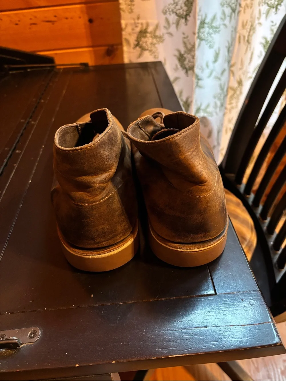 Clarks Men's Bushacre 2 Tan Leather Chukka Boots